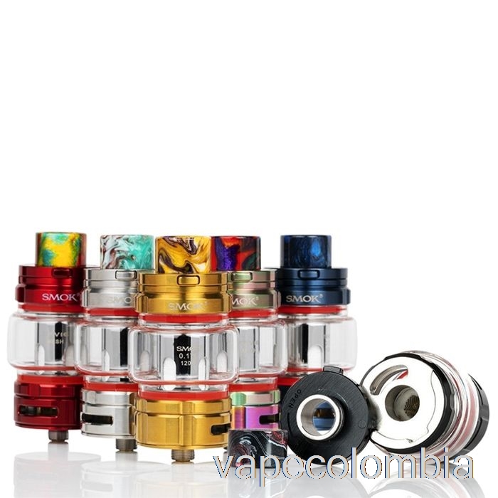 Kit Completo De Vapeo Smok Tfv16 Mesh Sub-ohm Tank Azul